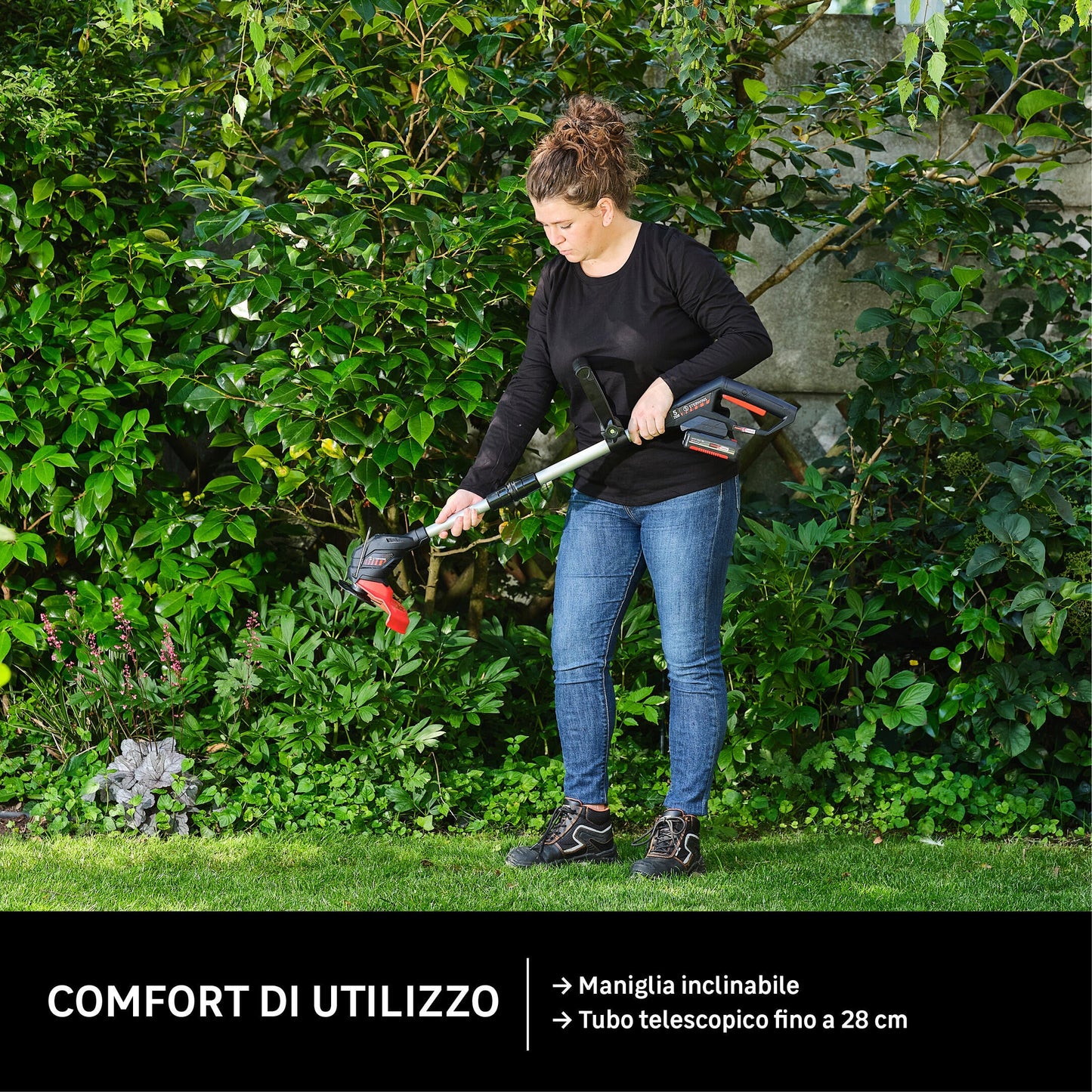 STERWINS 18V CORDLESS TRIMMER 1 BATTERY INCLUDED