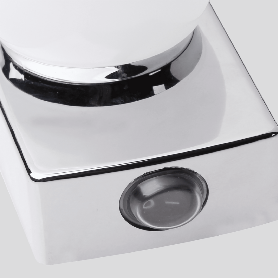 Lizz Silver 60cm LED wall-mounted mirror light, 1550 lm, IP44