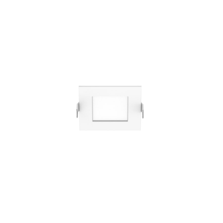 Faretto incasso extraflat xs alluminio bianco 8.5x8.5cm led 620lm dimmerabile ip44