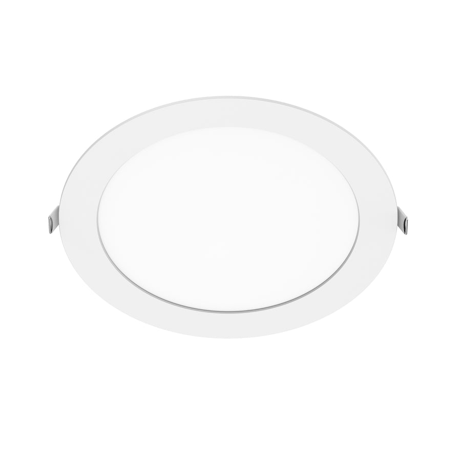 RECESSED SPOTLIGHT EXTRAFLAT L ALUMINUM WHITE 225MM LED 3100LM IP44