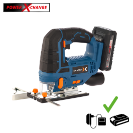 DEXTER 18V JIGSAW, 1 2.5AH BATTERY AND CHARGER