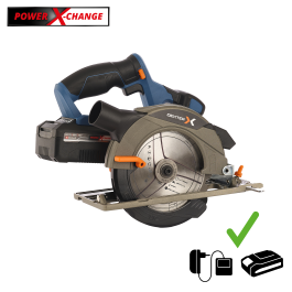 DEXTER 18V CIRCULAR SAW, 1 4AH BATTERY AND CHARGER