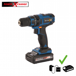 DEXTER 18V SCREWDRIVER DRILL, 1 1.5AH BATTERY AND CHARGER
