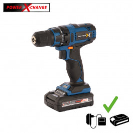 DEXTER 18V SCREWDRIVER DRILL, 1 1.5AH BATTERY AND CHARGER