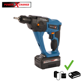 DEXTER 18V DEMOLITION HAMMER, 1 4AH BATTERY AND CHARGER