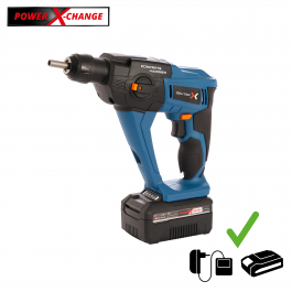 DEXTER 18V DEMOLITION HAMMER, 1 4AH BATTERY AND CHARGER