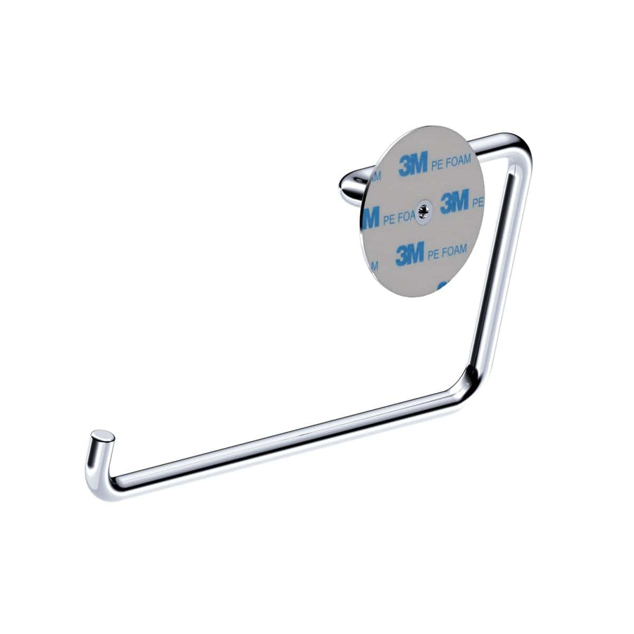 Bricocenter RING SCREWS OR ADHESIVE 3M SPRING SENSEA CHROME