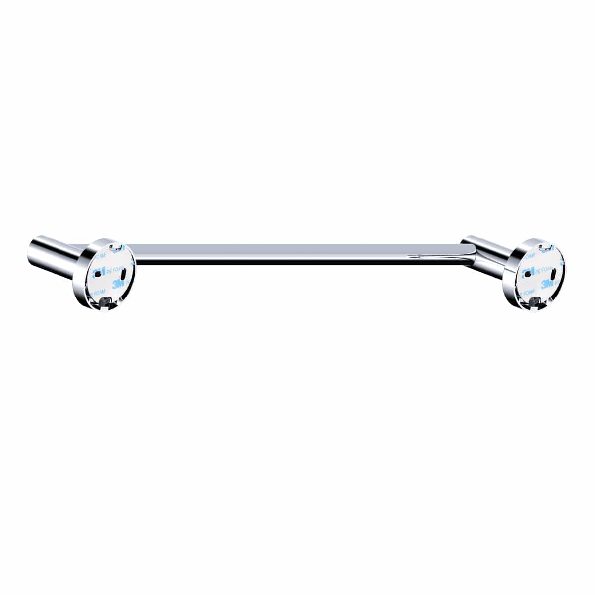 Bricocenter TOWEL RACK L 45 CM SCREWS OR ADHESIVE 3M STYLE SENSEA CHROME