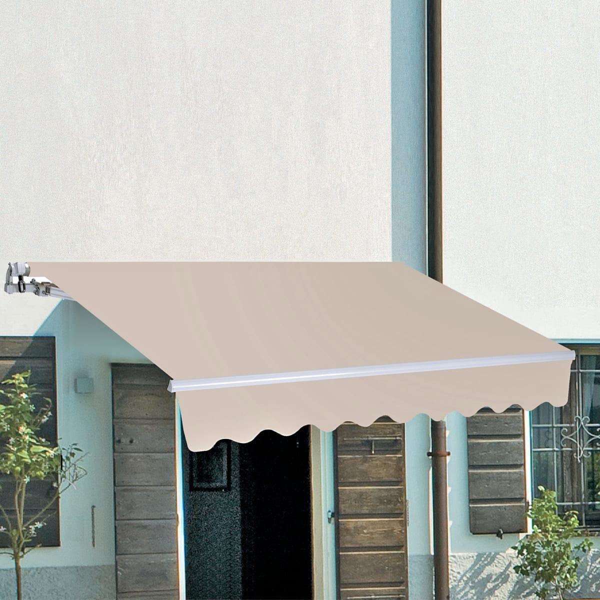 Bricocenter TENDA BARRA Q MOTO L300XP200 BEIGE