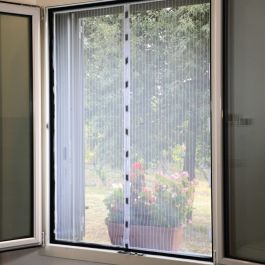 MAGNETIC MOSQUITO NET 150X180 RIDUCIB BCO