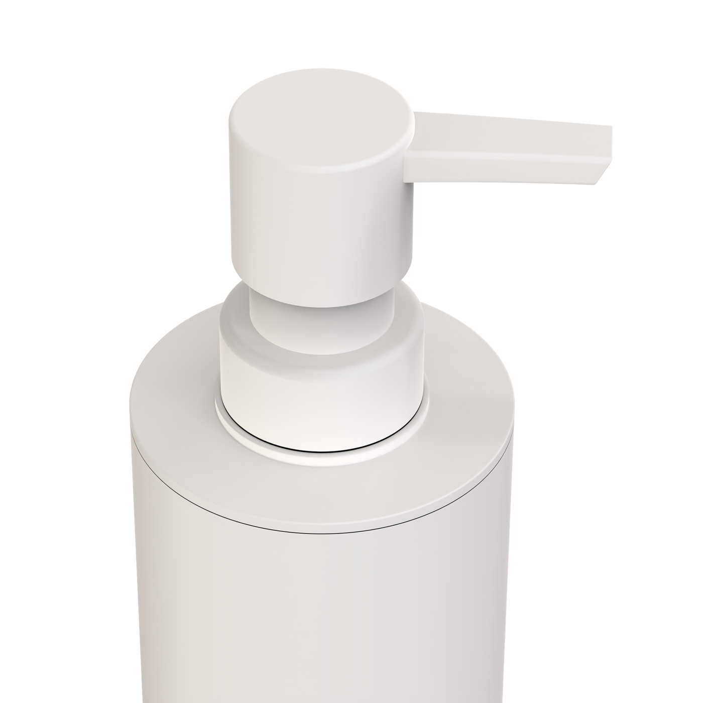 DISPENSER SAPONE ESSENTIAL BIANCO OPACO