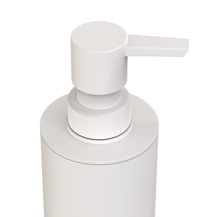 DISPENSER SAPONE ESSENTIAL BIANCO OPACO