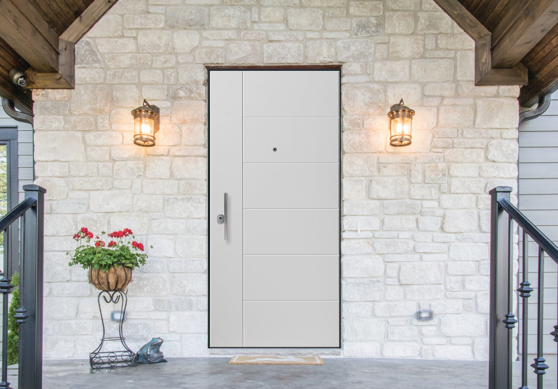 Bricocenter PTA BLINDATA TIGER BCO/PVC BCO 90X210 DX