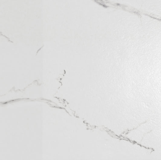 Carrara-style ceramic indoor floor tiles, 45x45, shiny grey, 8mm thick, 1.42 square metres