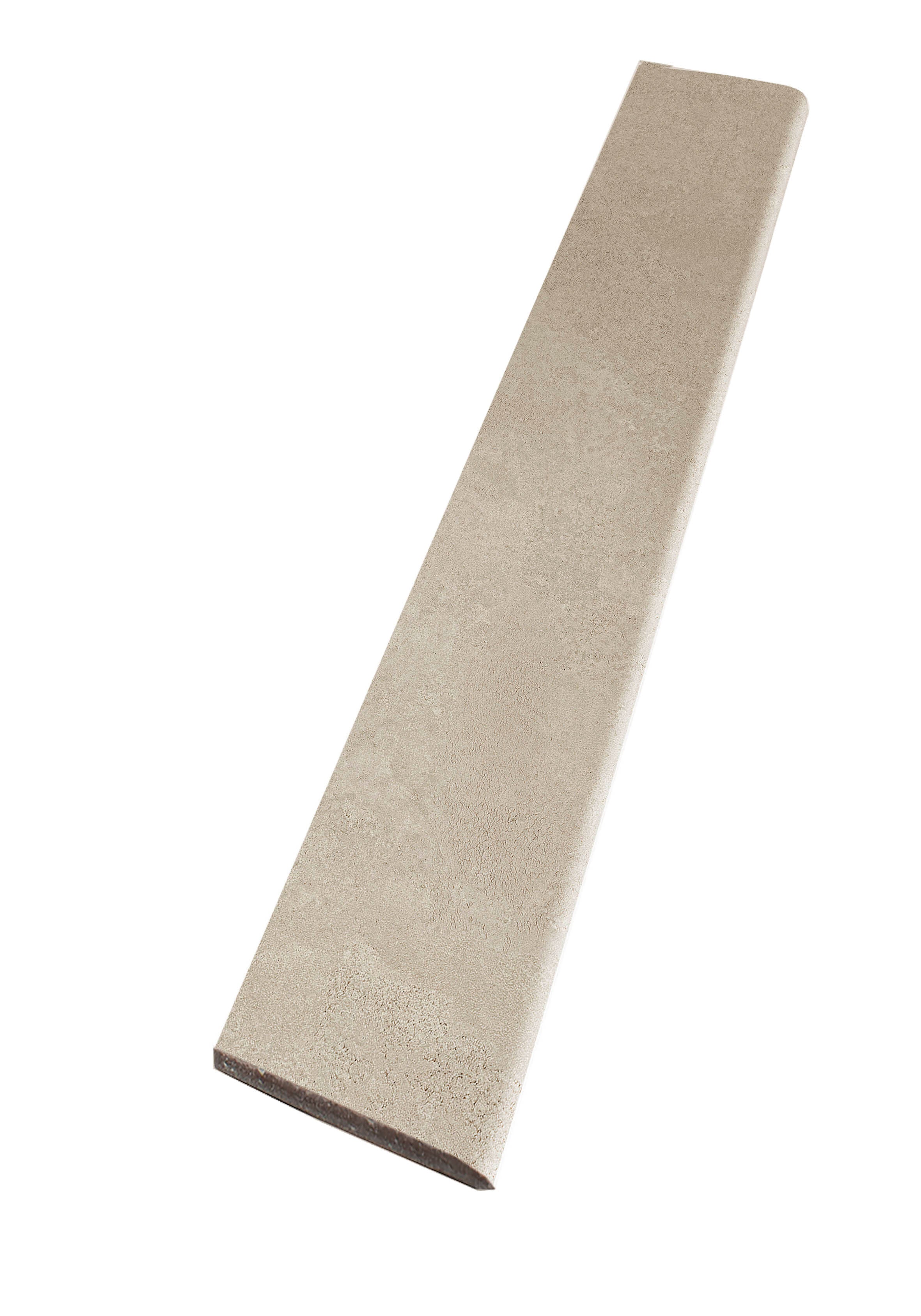 4pz battiscopa beton beige effetto cemento 8x45 spessore 8 mm