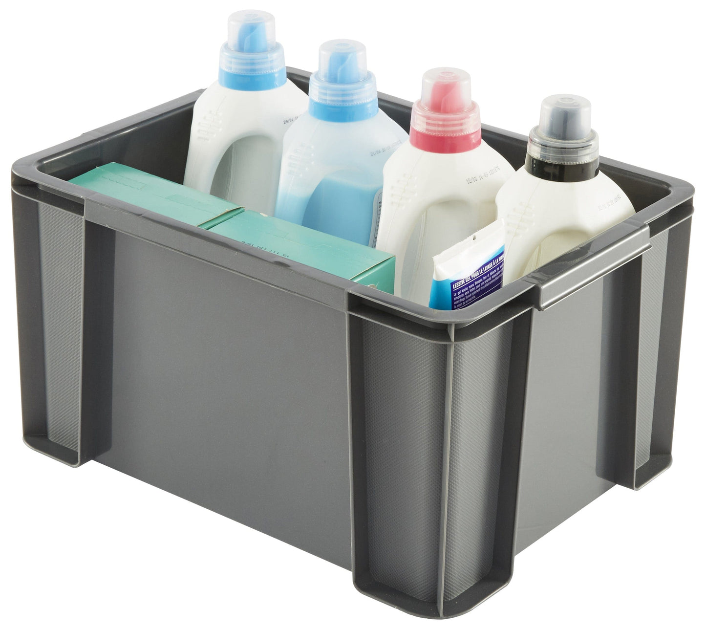 Bricocenter CONTENITORE BAC 17L MASTERBOX GRIGIO L38 X 29 X H20,5 CM