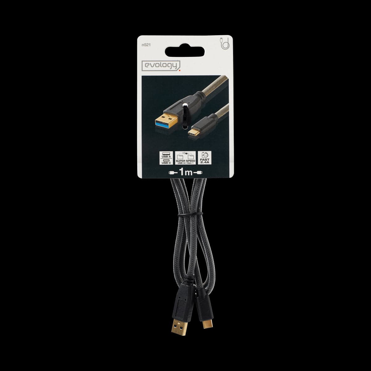 Bricocenter 1 M SUPER SPEED USB TYPE A/TYPE C CABLE