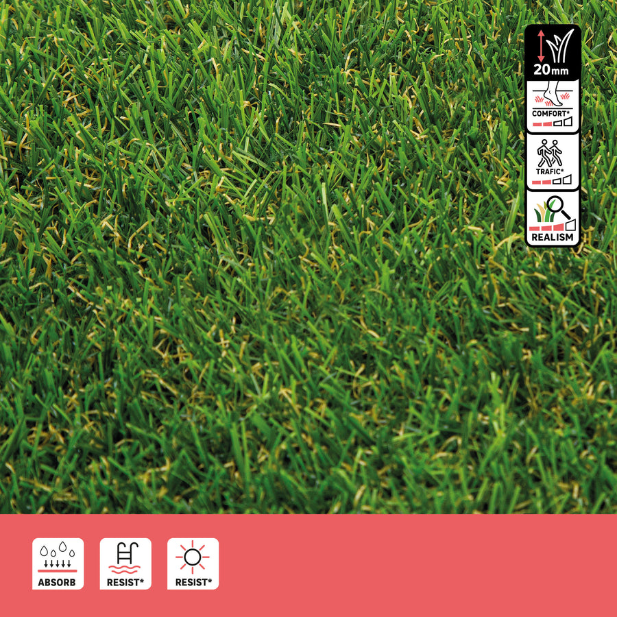 SYNTHETIC GRASS SOLTA NATERIAL 2X5 THICKNESS 20MM