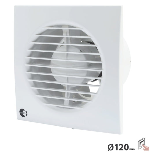 Bricocenter 120MM DIA AIR ASPIRATOR WITH SWITCH AND FILTER