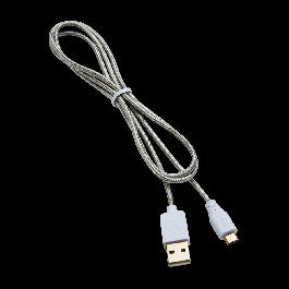 CABLE 1 M MICRO USB/TYPE A GREY