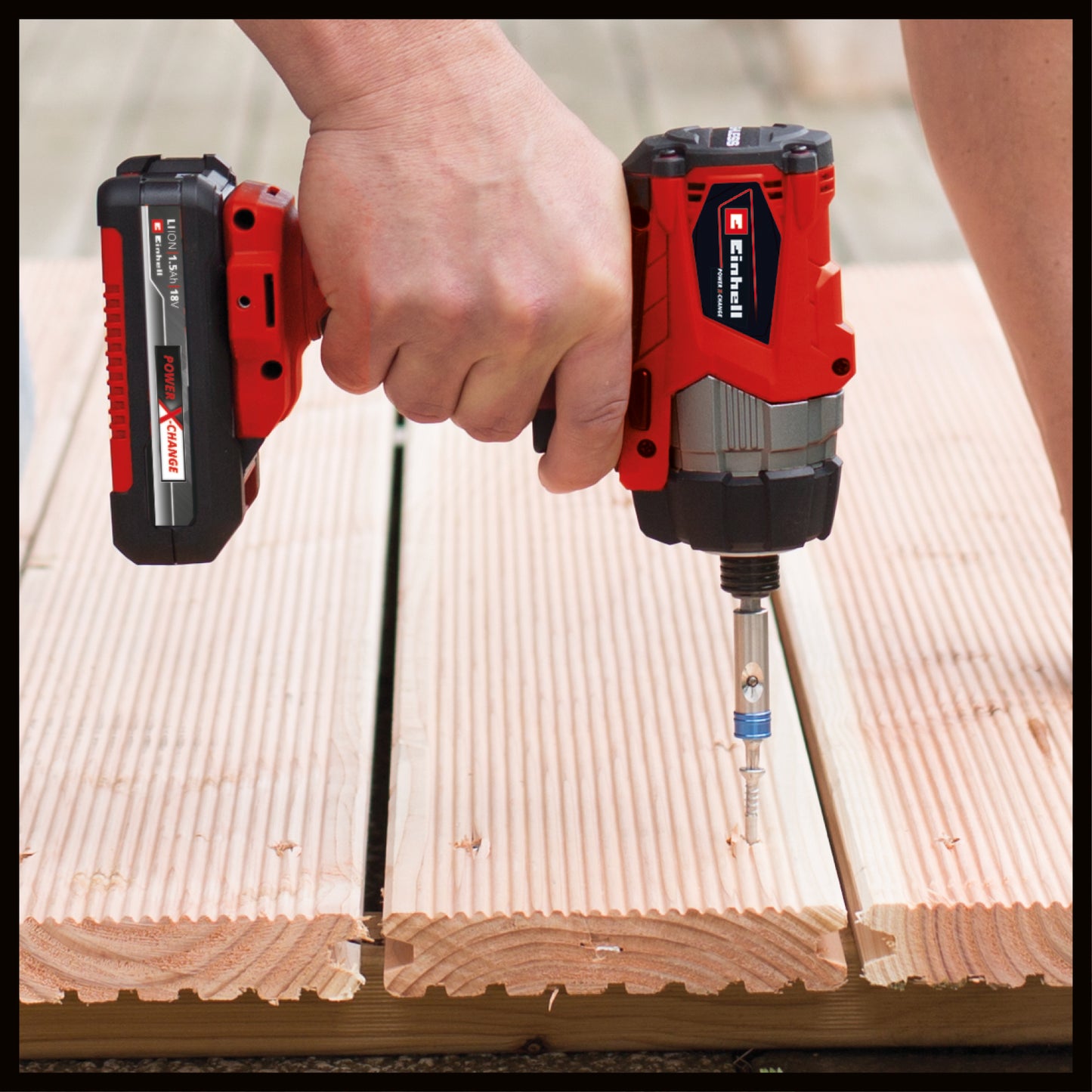EINHELL 18V 1/4 INCH IMPACT WRENCH, WITHOUT BATTERY AND CHARGER