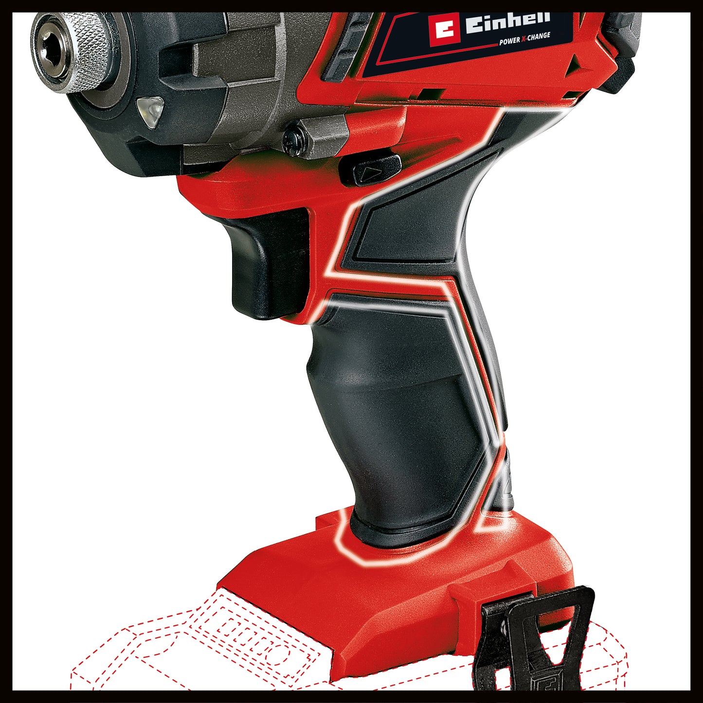 EINHELL 18V 1/4 INCH IMPACT WRENCH, WITHOUT BATTERY AND CHARGER