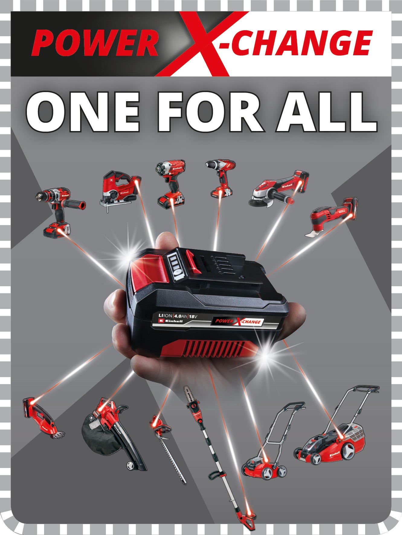 BATTERY 18V EINHELL 2.0AH POWER X-CHANGE