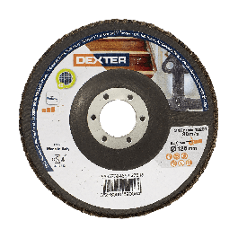 DEXTER MULTI-MATERIAL FLAP DISC 125MM GR40