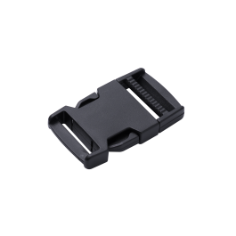 CLIP BUCKLE FOR STRAP STANDERS BLACK L30 MM