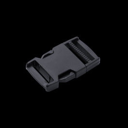 CLIP BUCKLE FOR STRAP STANDERS BLACK L30 MM