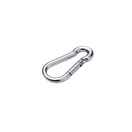 GALVANISED STEEL STANDERS CARABINER D 4 X 40 MM 35 KG