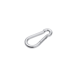 GALVANISED STEEL STANDERS CARABINER D 8 X 80 MM 100 KG