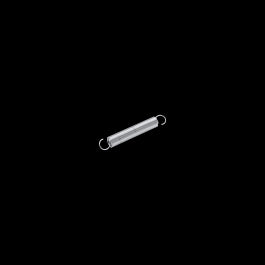 GALVANISED STEEL TENSILE SPRING STANDERS D0.7MM 7X45MM 1KG, 4 PIECES