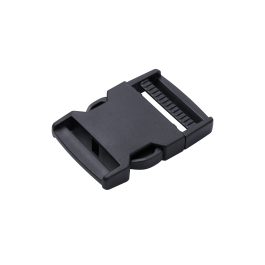 CLIP BUCKLE FOR STRAP STANDERS BLACK L40 MM