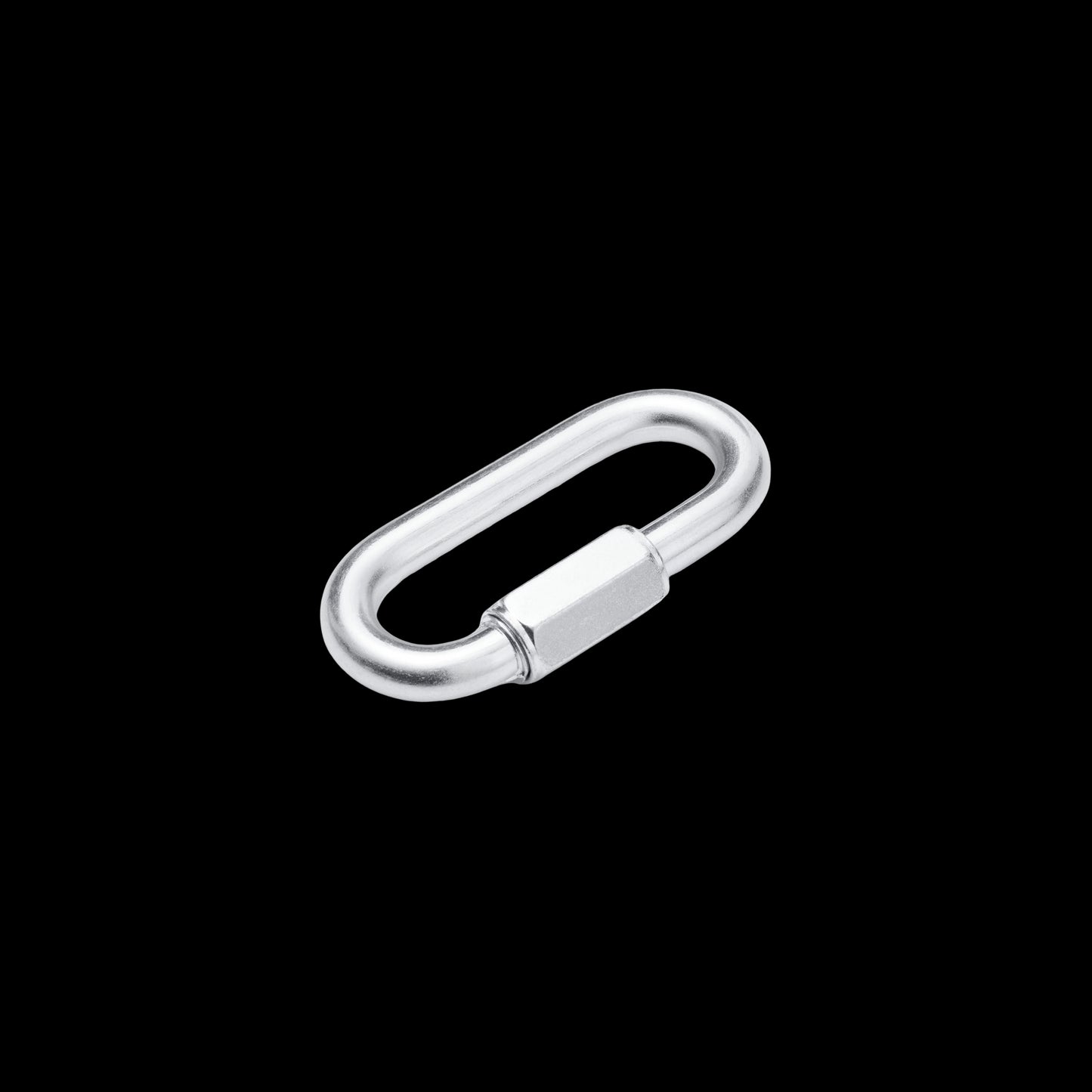 Galvanised steel chain link 10x90mm