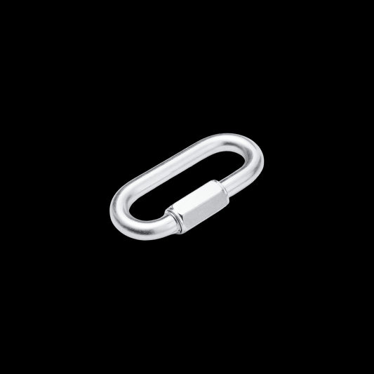 Galvanised steel chain link 10x90mm