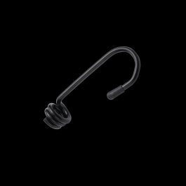 HOOK FOR ELASTIC CABLE D 6 MM PLASTIC-COATED STEEL STANDERS, 2 PIECES