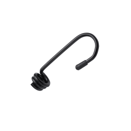 HOOK FOR ELASTIC CABLE D 6 MM PLASTIC-COATED STEEL STANDERS, 2 PIECES