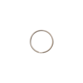 NICKEL-PLATED STEEL KEY RING STANDERS D 30 MM, 3 PIECES