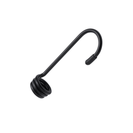 ELASTIC CABLE HOOK D 8 MM PLASTIC-COATED STEEL STANDERS, 2 PIECES