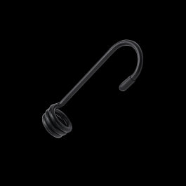 ELASTIC CABLE HOOK D 8 MM PLASTIC-COATED STEEL STANDERS, 2 PIECES