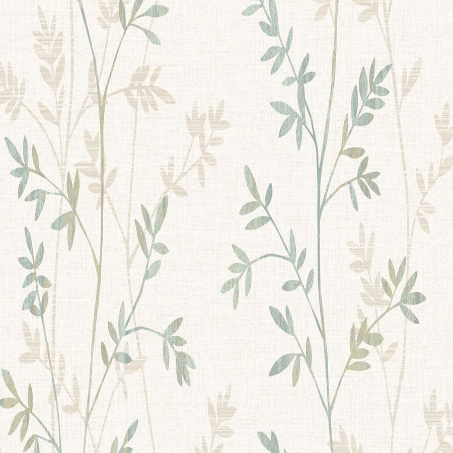 Bricocenter GREEN BRANCHES WALLPAPER 53CMX10.5M
