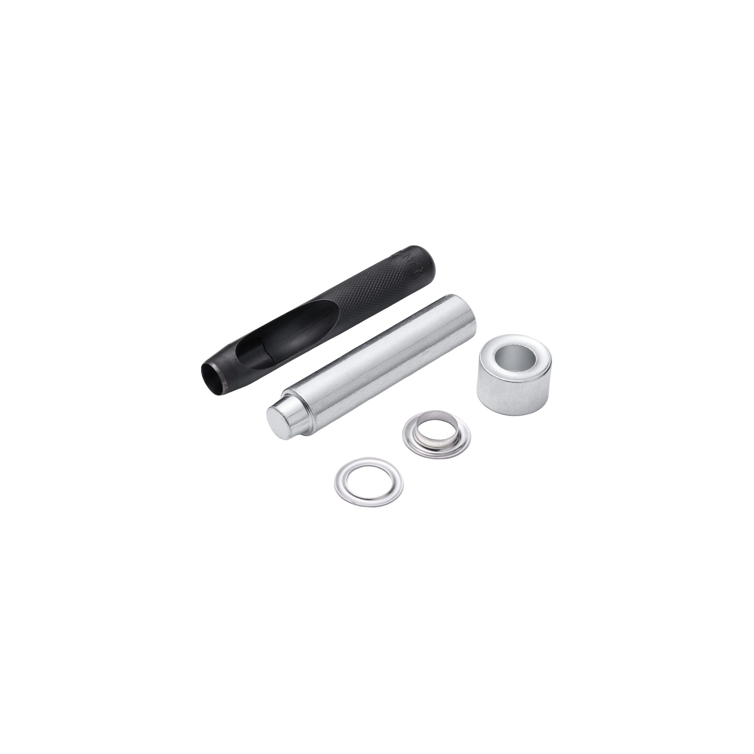 EYELET AND PUNCH FOR STRAPS AND CANVAS STANDERS STAINLESS STEEL D 14 MM 25 PIECES