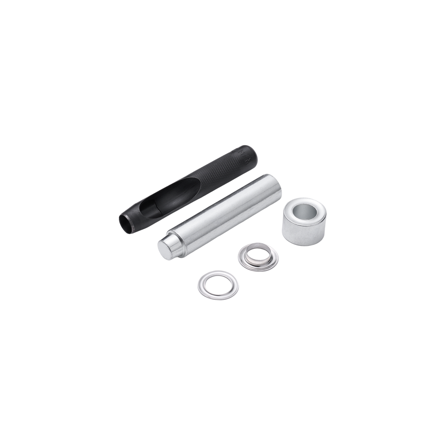 EYELET AND PUNCH FOR STRAPS AND CANVAS STANDERS STAINLESS STEEL D 14 MM 25 PIECES