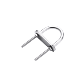 STAINLESS STEEL STANDERS FIXING COLLAR 35X63MM D5MM