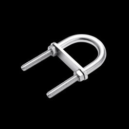 STAINLESS STEEL STANDERS FIXING COLLAR 62X100MM D10MM