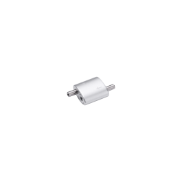 CHROME-PLATED ZAMAK CABLE GRIPPER STANDERS FOR CABLE D 1.5 MM, 2 PIECES