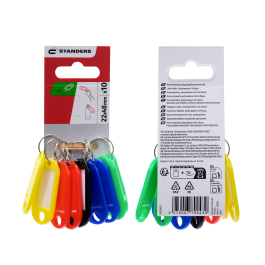 POLYPROPYLENE LABEL HOLDER 10 PIECES
