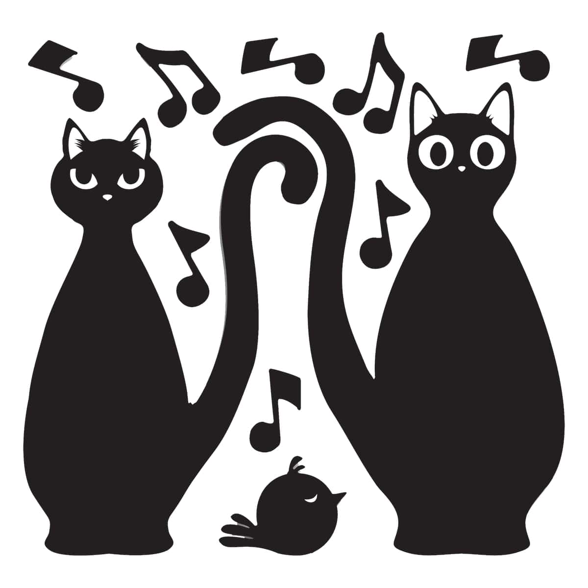 Bricocenter STICKER FOAM CATS 31.5X34 CM