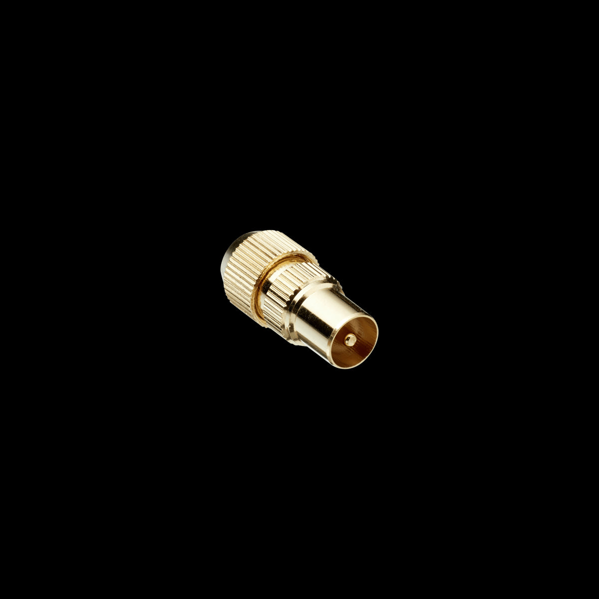 EVOLOGY GOLD MALE COAXIAL TV PLUG